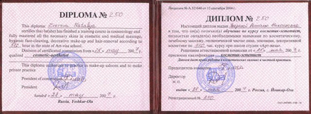 Дипломы